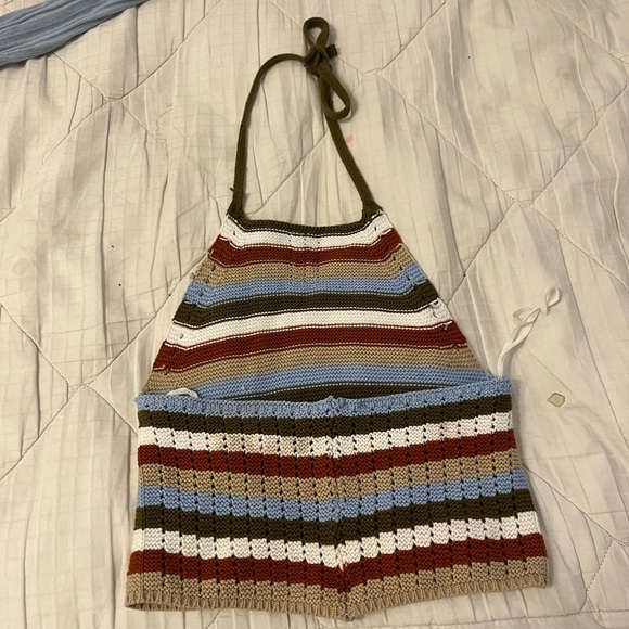 Colorful wool crop top from garage - Picture 3 of 3